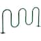 Global Industrial Wave Bike Rack, Green, Flange Mount, 7-Bike Capacity 652778MGN - alternate 1